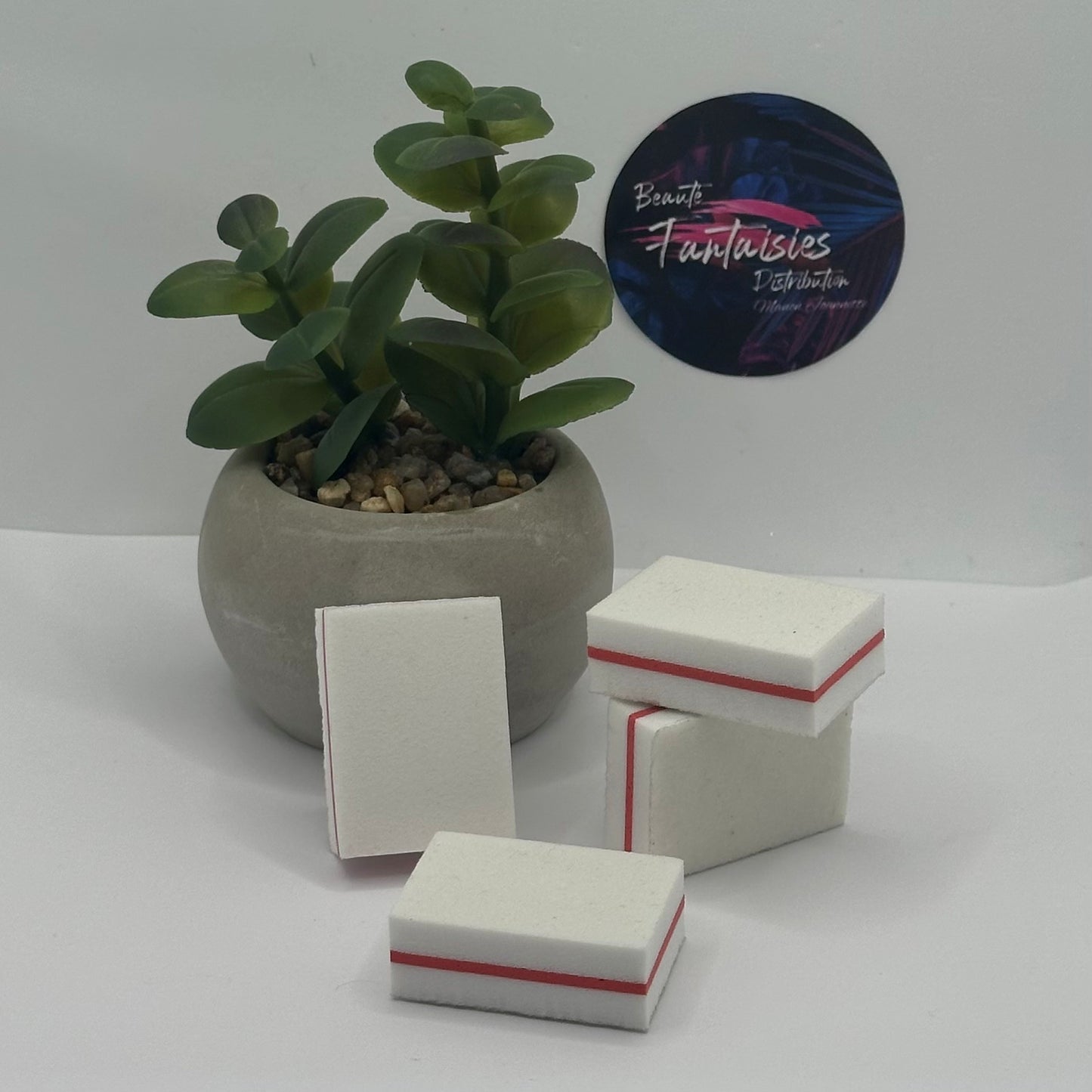 Bloc buffer rose,gris ou blanc