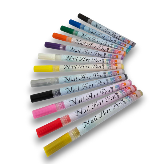 12 Crayons Nail Art