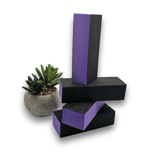 Bloc buffer mauve