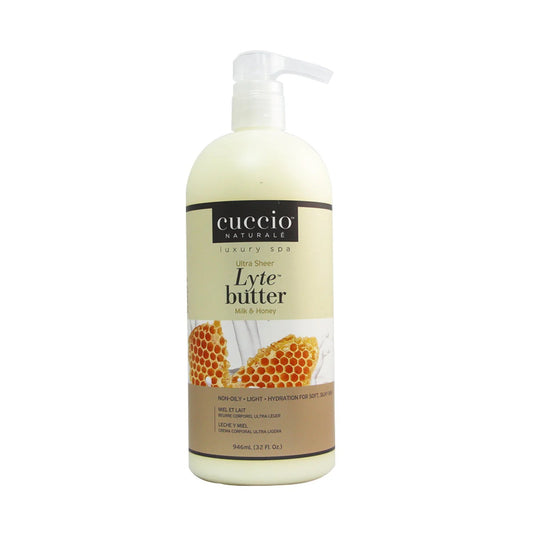 Beurre corporel Lyte - Miel et lait de soya 32 oz