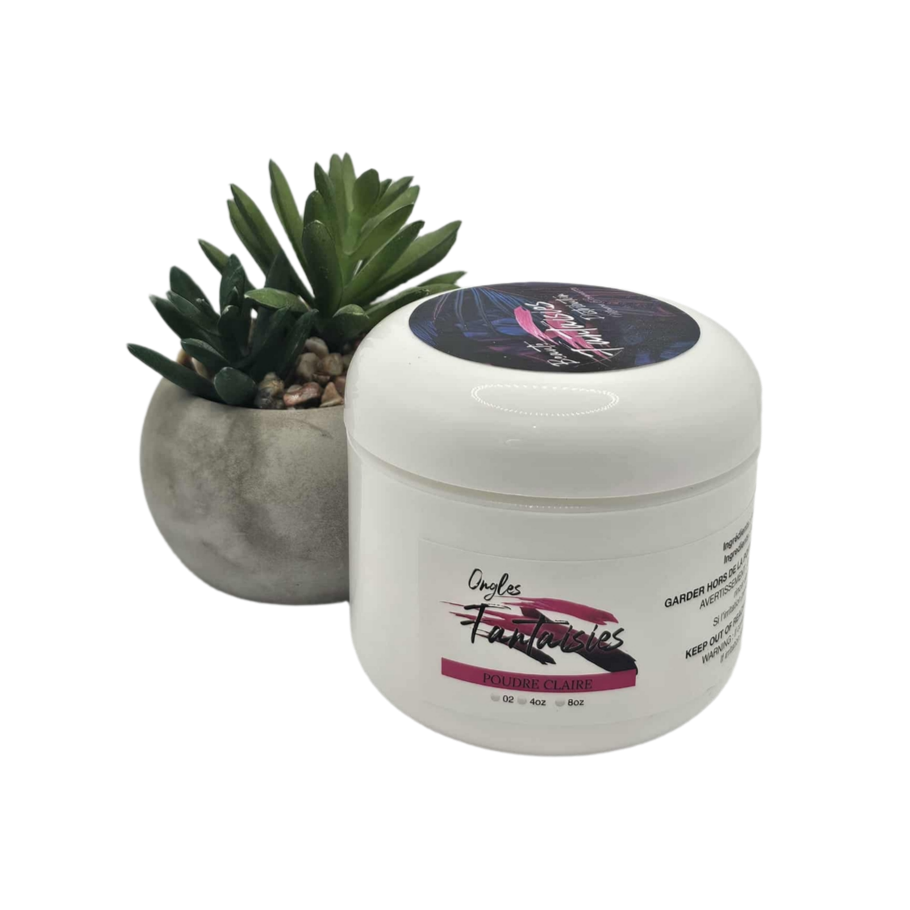 Poudre claire 4oz