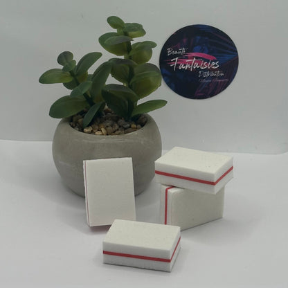 Bloc buffer rose,gris ou blanc