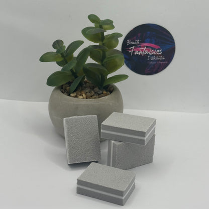Bloc buffer rose,gris ou blanc