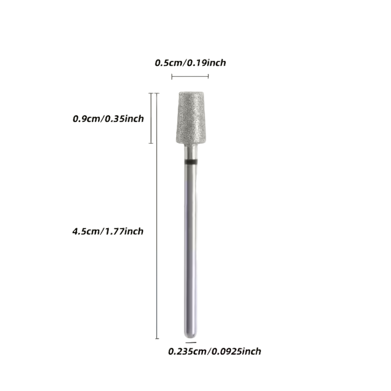 Embout au diamant moyen conique 5 mm