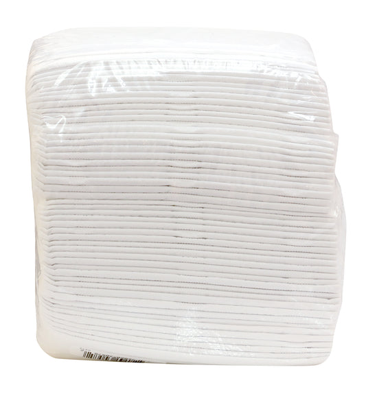 Serviette plastifiée (Gibson) Blanc 50 unités